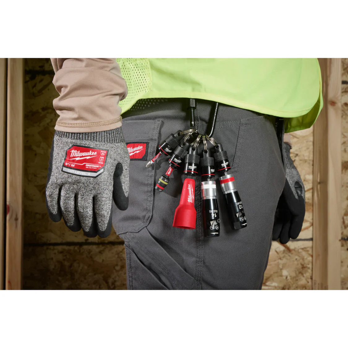 Milwaukee 48-32-4537, 5PC BIT HOLDER W/ CARABINER - Image 7