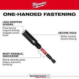 Milwaukee 48-32-7903, SHOCKWAVE™ Impact Duty 3in. Screw-Holding Bit Holder - Image 2