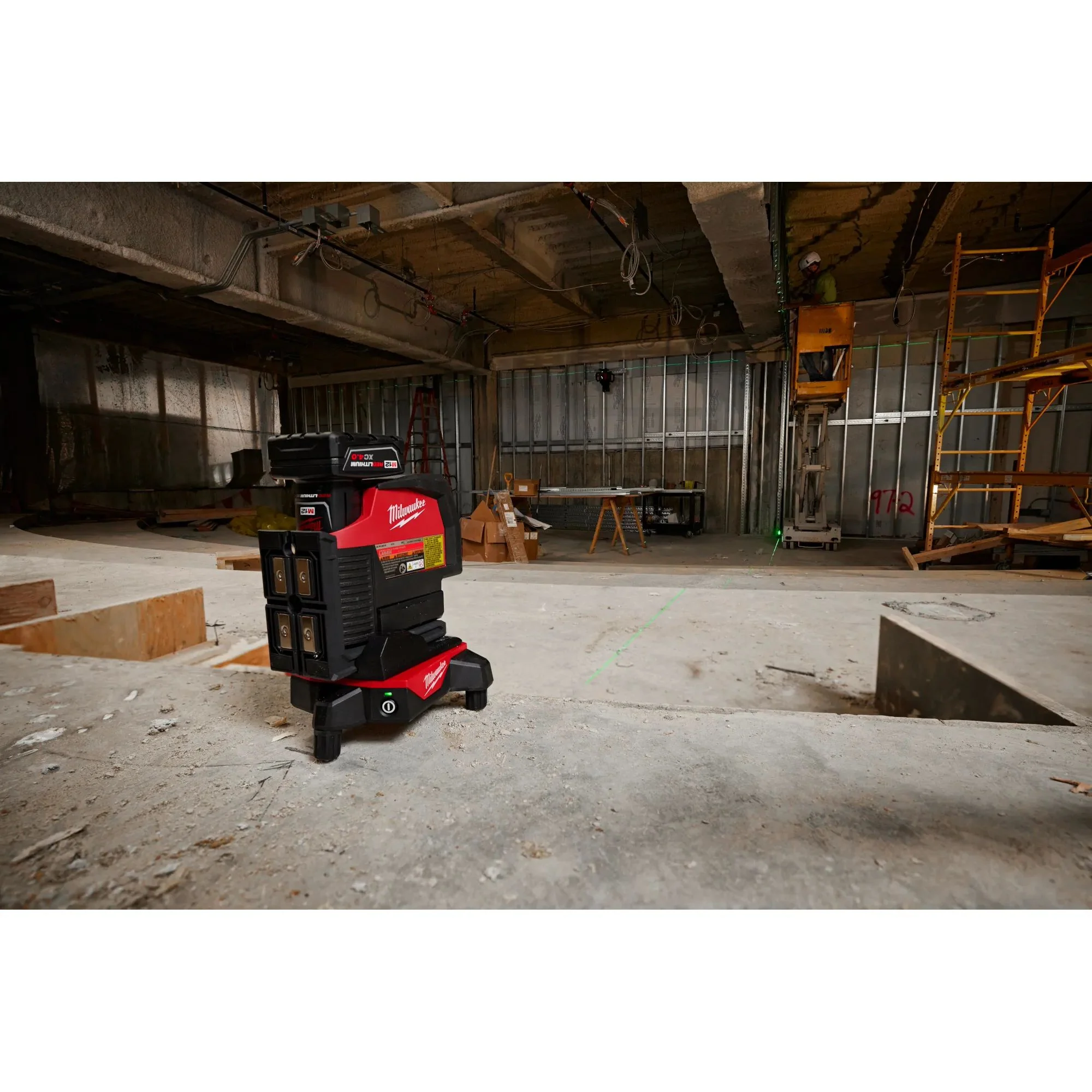 Milwaukee 48-35-1314, WIRELESS LASER ALIGNMENT BASE W/ REMOTE - Image 8