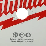 Milwaukee 48-40-0820, 8-1/4" 24T Framing Circular Saw Blade - Image 5