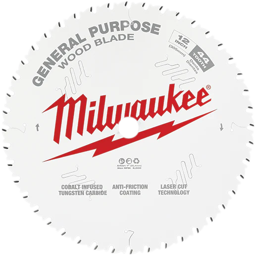 Milwaukee 48-40-1220, 12" 44T General Purpose Circular Saw Blade - Image 2