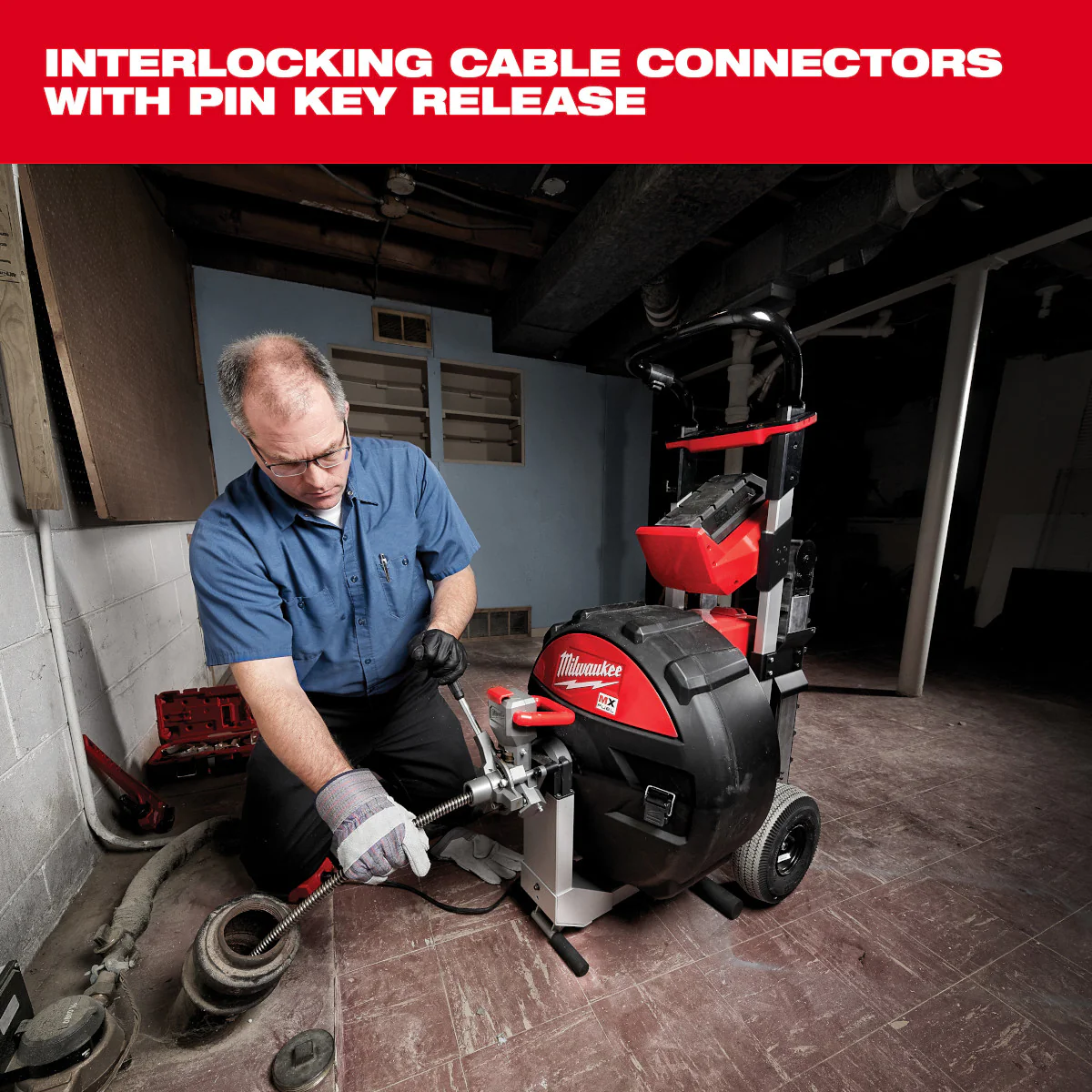 Milwaukee 48-53-2350, 5/8" x 50' Inner Core Drum Cable - Image 3