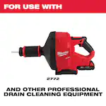 Milwaukee 48-53-2672, 1/4 in. x 50 ft. Inner Core Bulb Head Cable w/ Rust Guard Plating - Image 2