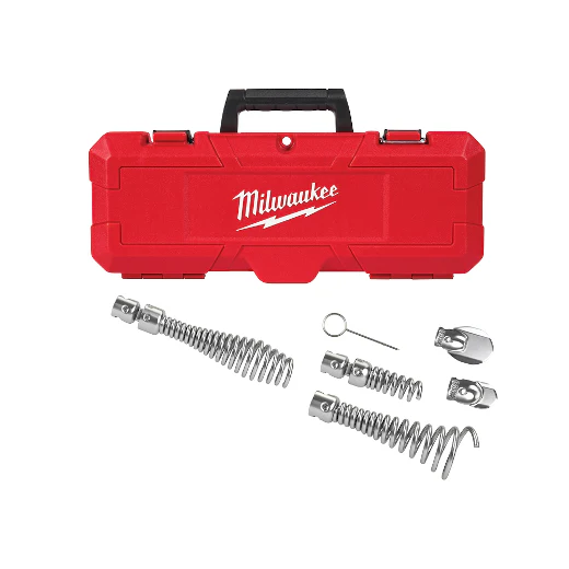 Milwaukee 48-53-3820, 1-1/4" - 2" Head Attachment Kit for MilwaukeeÂ® 5/8" Sectional Cable