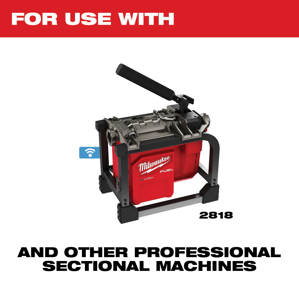 Milwaukee 48-53-3820, 1-1/4" - 2" Head Attachment Kit for MilwaukeeÂ® 5/8" Sectional Cable - Image 2