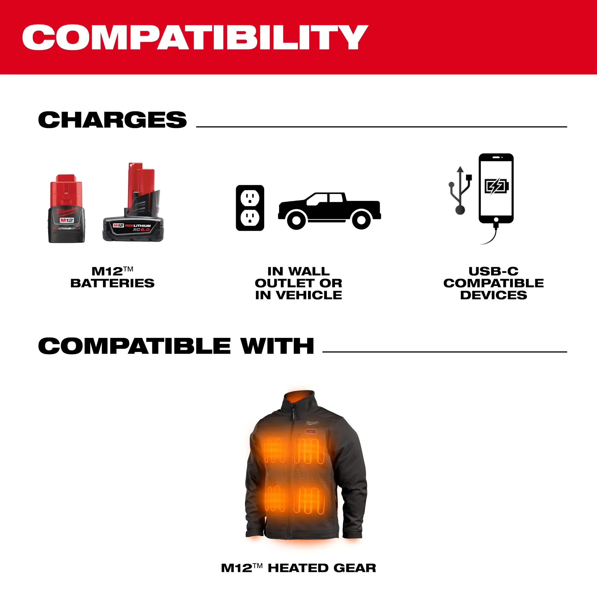 Milwaukee 48-59-1211, M12 TOP-OFF Power Supply and Charger - Image 6