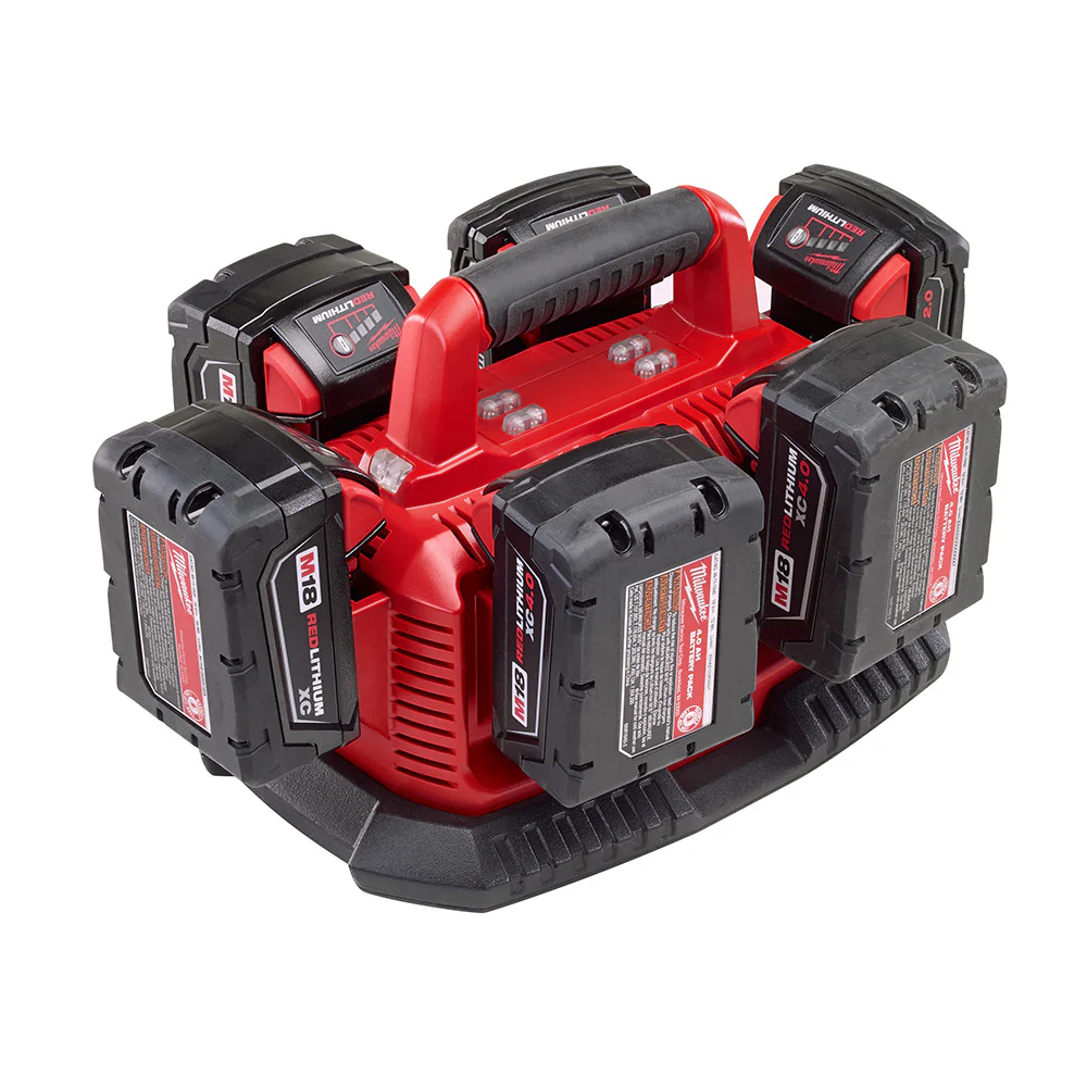 Milwaukee 48-59-1806, M18 Six Pack Sequential Charger - Image 3