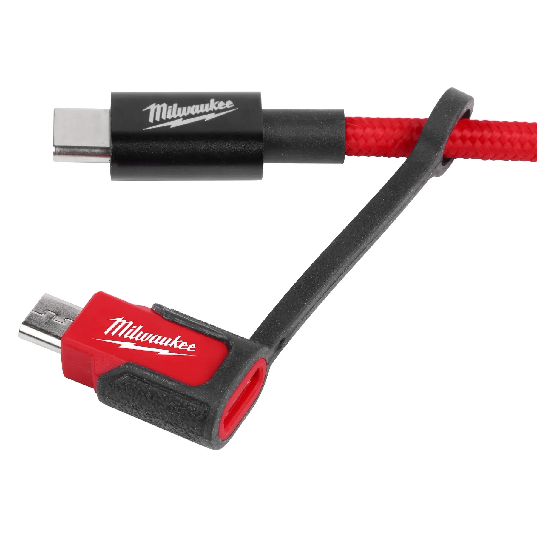 Milwaukee 48-59-1209, 3ft USB-C and 2.1A Wall Charger w/Micro USB Adaptor - Image 4