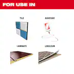 Milwaukee 48-62-1912, SDS MAX SLEDGE™ Floor Scraper Replacement Kit - Image 4