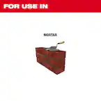 Milwaukee 48-62-6049, SDS-PLUS SLEDGE 3/8'' Mortar Knife (Discontinued) - Image 4
