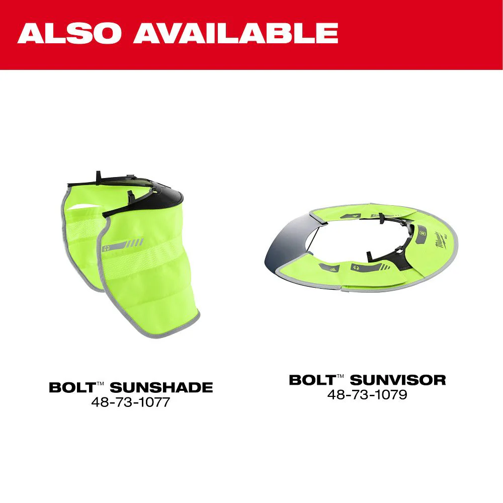 Milwaukee 48-73-1078, BOLT™ Sun Visor with Sunshade - Image 8