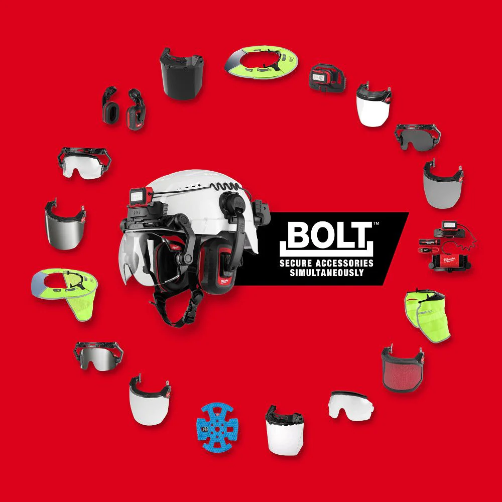 Milwaukee 48-73-1078, BOLT™ Sun Visor with Sunshade - Image 9