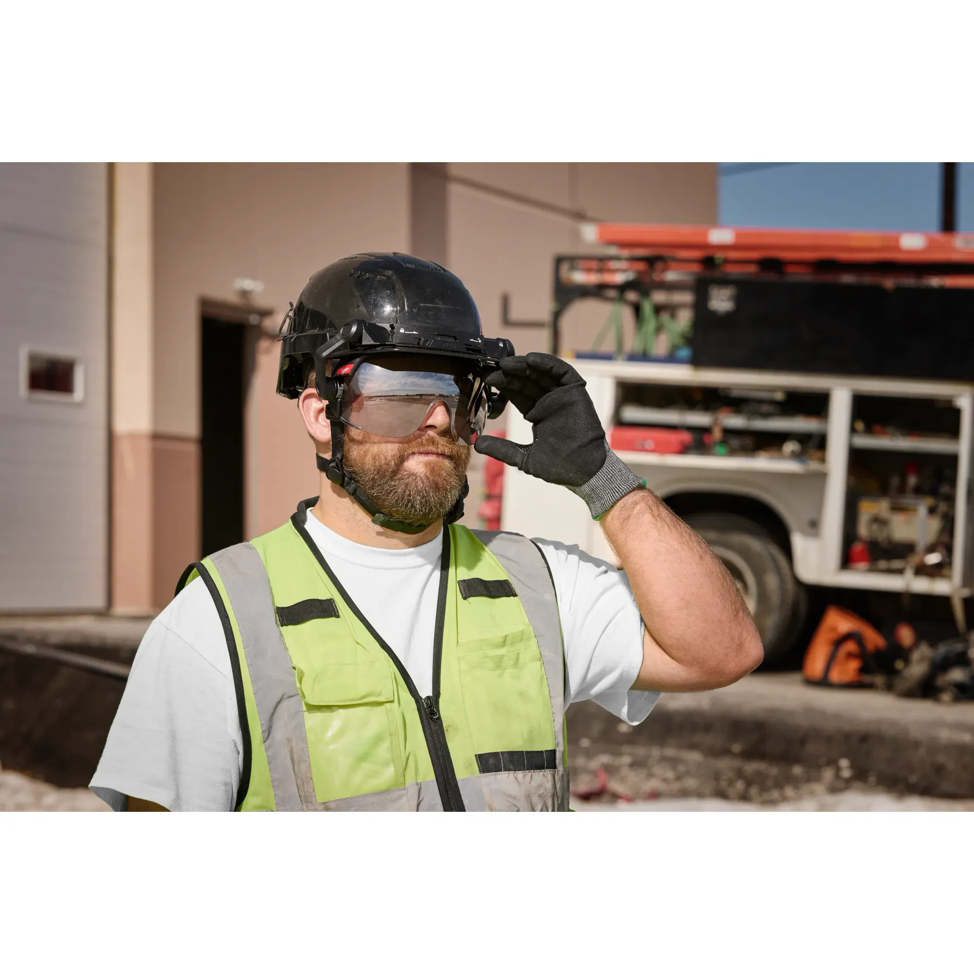Milwaukee 48-73-1419, BOLT™ Eye Visor - Mirrored Dual Coat Lens (Compatible with Milwaukee® BOLT™ Safety Helmets & BOLT™ Hard Hats) - Image 6