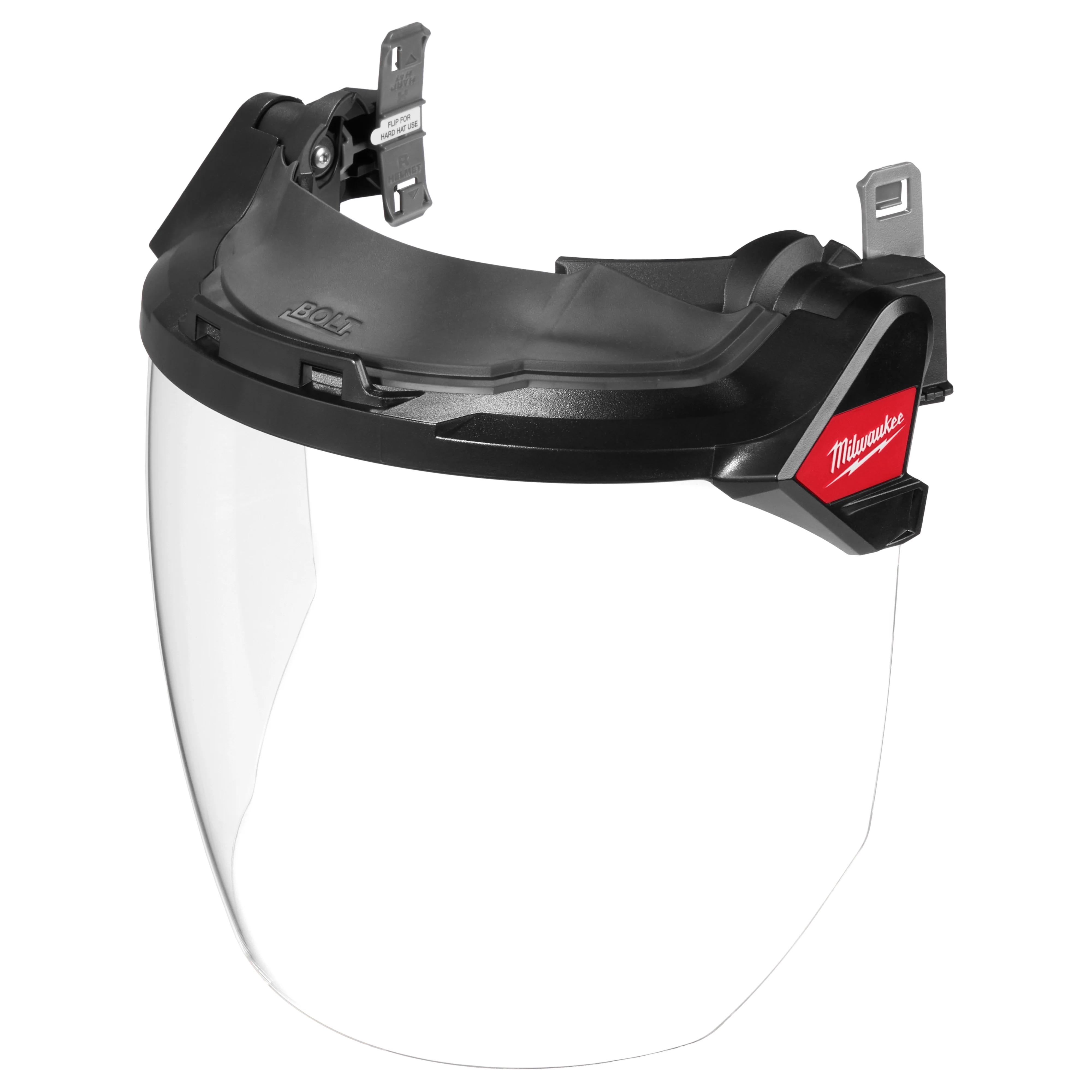 Milwaukee 48-73-1422, BOLT™ Gasketed Full Face Shield - Clear Dual Coat Lens (Compatible with Milwaukee® BOLT™ Safety Helmets & BOLT™ Hard Hats)