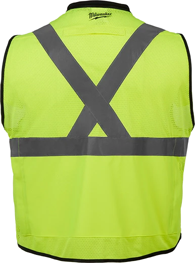 Milwaukee 48-73-5083, High Visibility Yellow Performance Safety Vest - XXL/XXXL (CSA) - Image 2