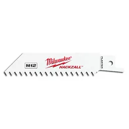 Milwaukee 49-00-5461, M12 Hackzall Blade-Plaster (5/pkg) - Image 7
