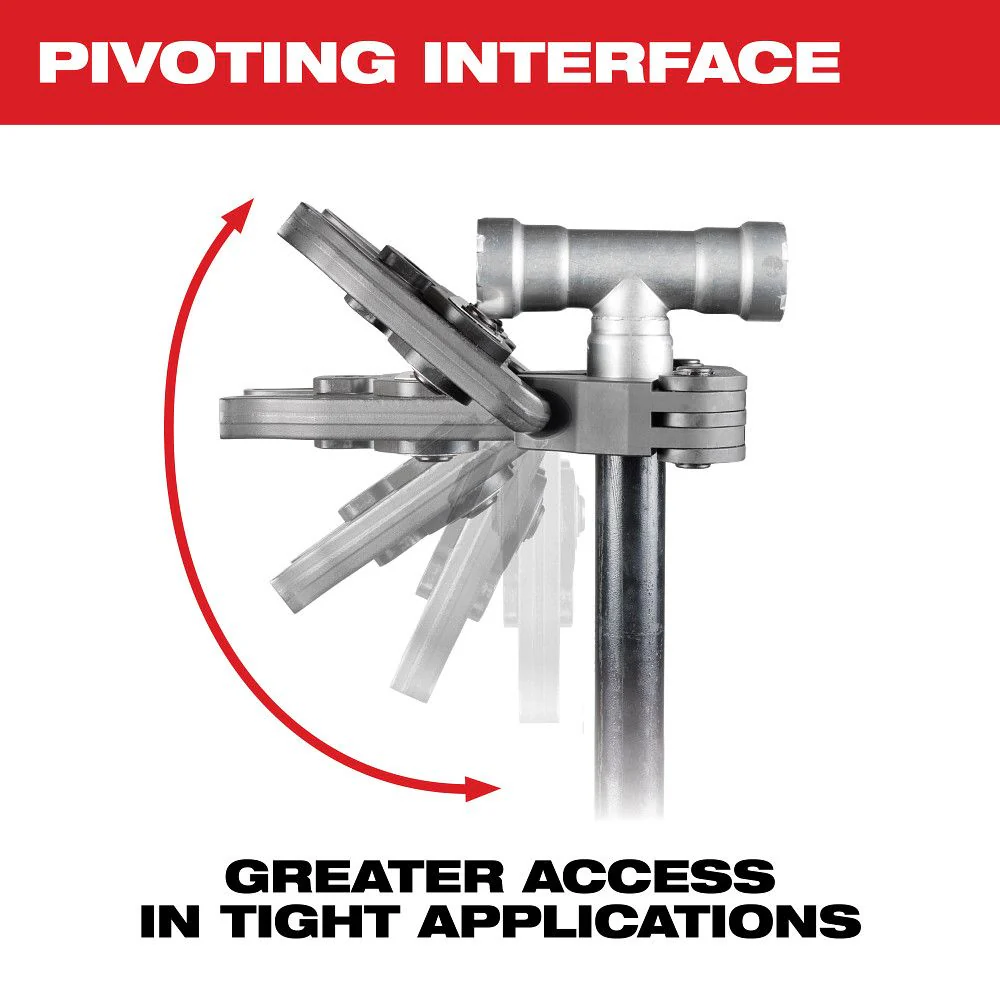 Milwaukee 49-16-2683, 1/2" - 2" IPS-P Jaw & Pivoting Ring Kit for M18 FORCE LOGIC Press Tools - Image 5
