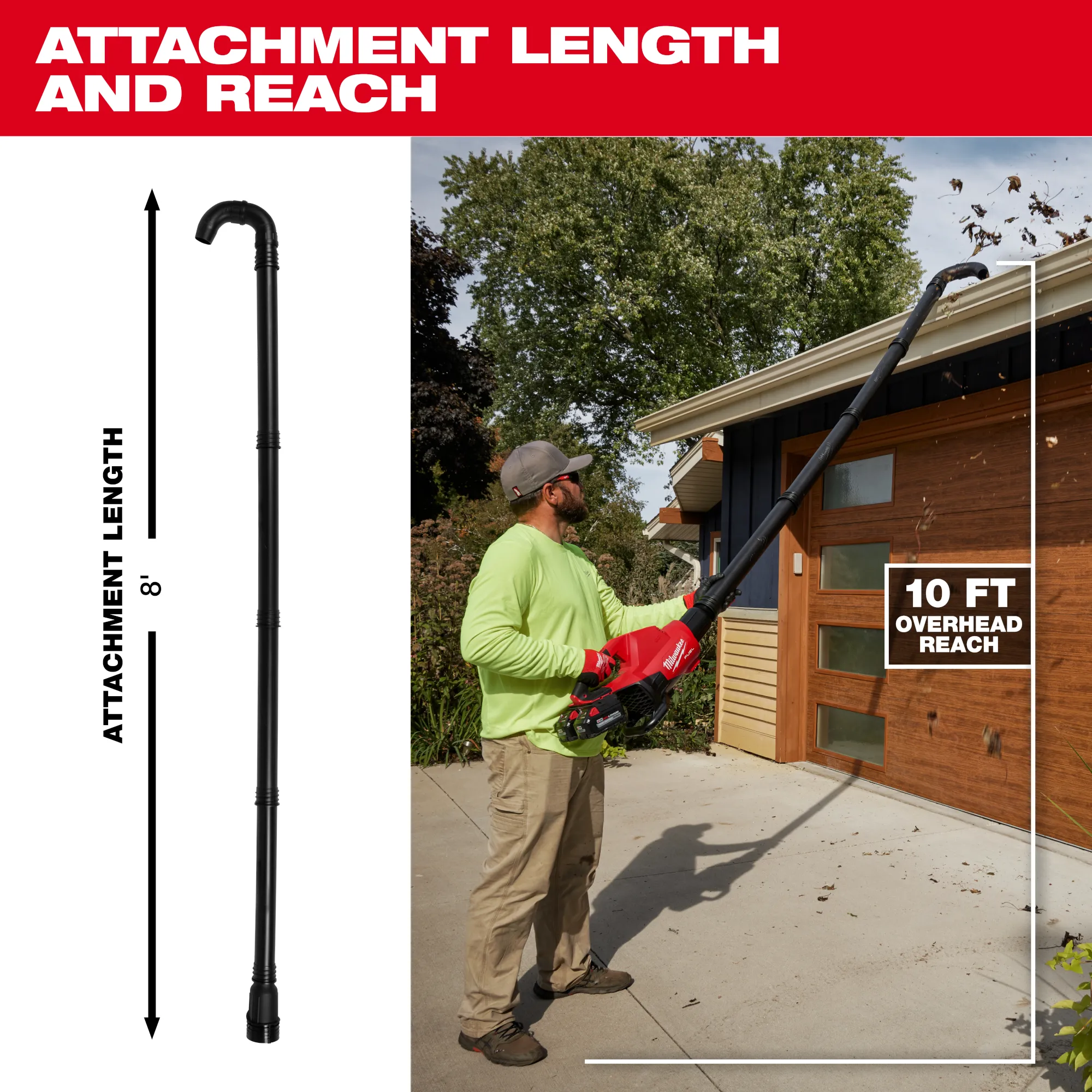 Milwaukee 49-16-2790, Blower Gutter Attachment - Image 4