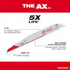 Milwaukee 49-22-1129, 12PC  ULTIMATE DEMOLITION SAWZALL Blade Set - Image 6