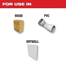 Milwaukee 49-25-1111, OPEN-LOK 2-1/2" HCS WOOD BLADE 1PK - Image 3