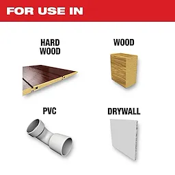 Milwaukee 49-25-1131, OPEN-LOK 1-3/8" HCS JAPANESE TOOTH PRO-CURVE HARDWOOD BLADE 1PK - Image 7