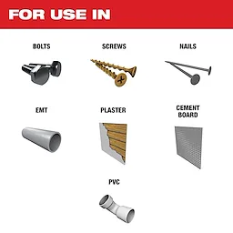 Milwaukee 49-25-1501, OPEN-LOK 1-3/8" TITANIUM ENHANCED CARBIDE TEETH METAL BLADE 1PK - Image 7