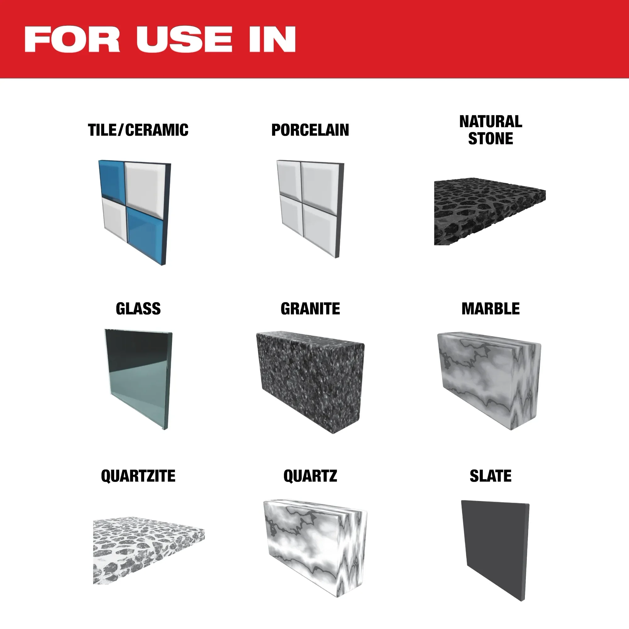 Milwaukee 49-56-0501, Milwaukee® 1/4" Diamond Max™ Hole Saw Bits - 2PK - Image 4