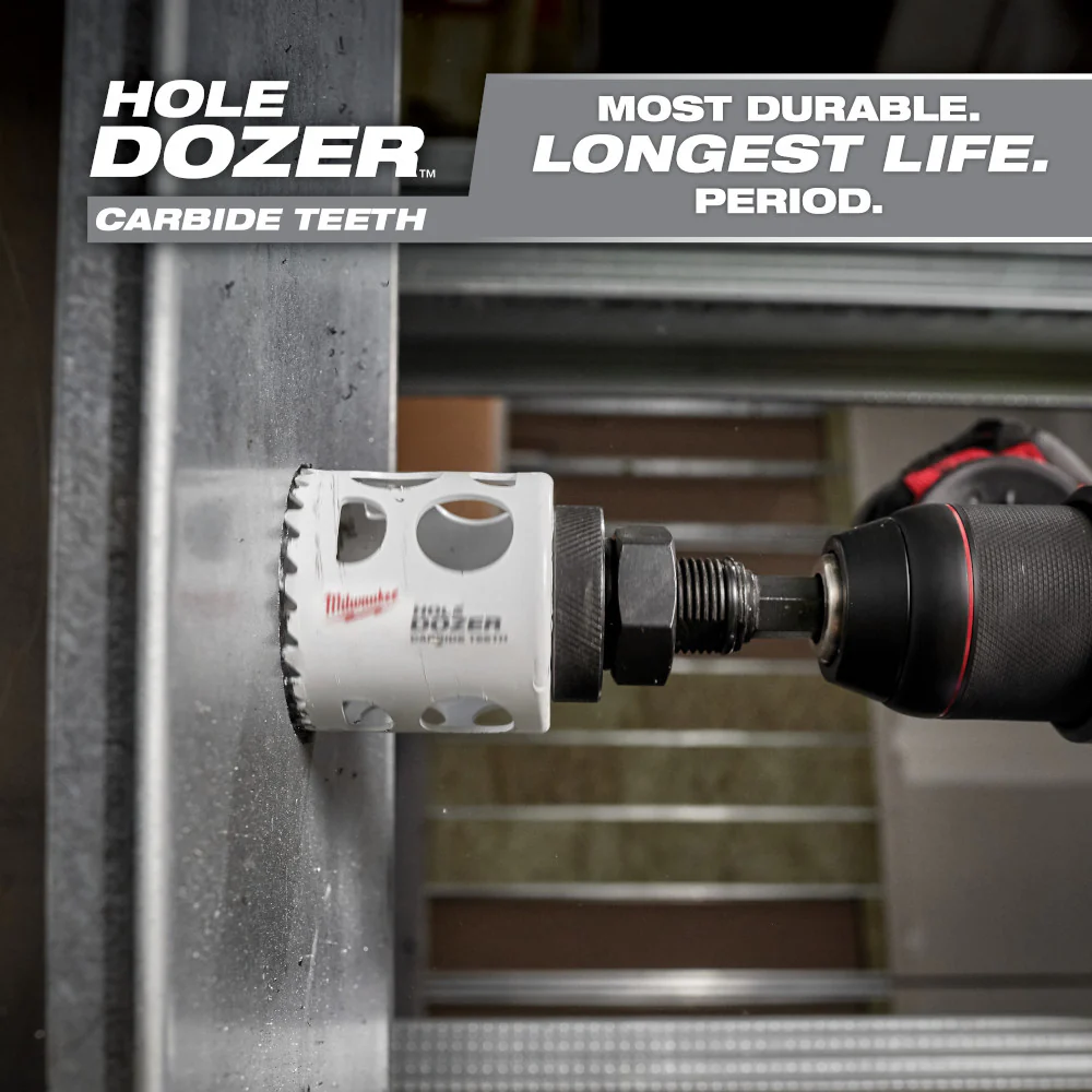 Milwaukee 49-56-0729, 2-5/8" HOLE DOZER with Carbide Teeth - Image 6