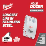 Milwaukee 49-56-0749, 6" HOLE DOZER with Carbide Teeth - Image 3