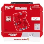 Milwaukee 49-56-9280, 7 PC BIG HAWG with Carbide Teeth Kit - Image 2