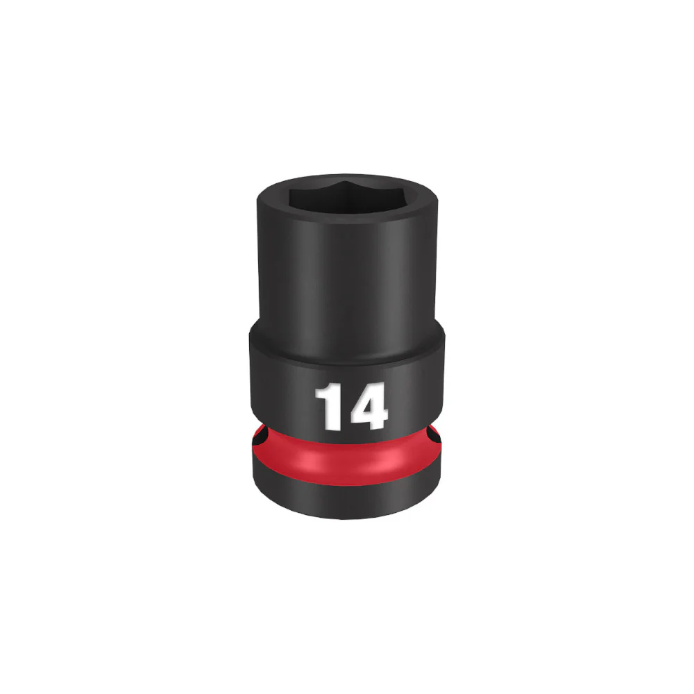 Milwaukee 49-66-6246, SHOCKWAVE Impact Duty™ 1/2" Drive 14mm Standard 6 Point Socket