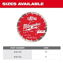 Milwaukee 49-93-7140, 14"x.125x1/20MM ALL PURPOSE Blade - Image 7