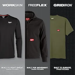 Milwaukee 507DG-SM, WORKSKIN PERFORMANCE FITTED HATS - DARK GRAY S/M - Image 9