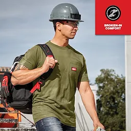 Milwaukee 605GN-3X, HEAVY DUTY POCKET T - SS GREEN 3X - Image 8