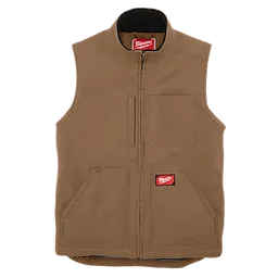 Milwaukee 801BR-M, HEAVY DUTY SHERPA-LINED VEST - BROWN M - Image 2