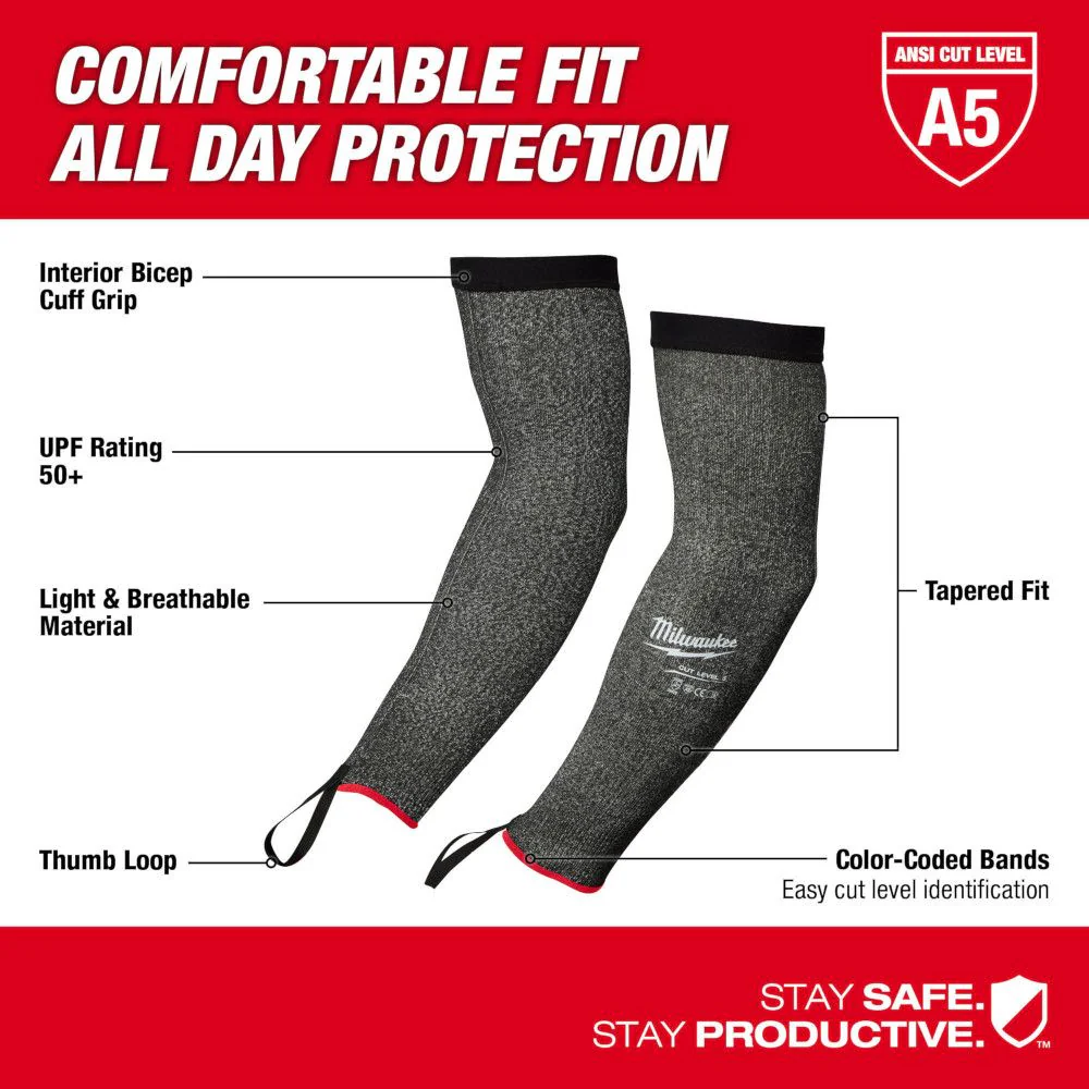 Milwaukee Cut Level 5 Protective Sleeves - Image 5