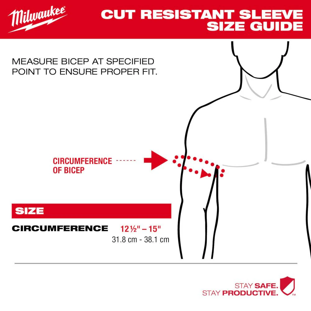 Milwaukee Cut Level 5 Protective Sleeves - Image 6