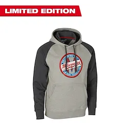 Milwaukee HOOD1924G, 1924 WORK HOODIE GRAY – 3X