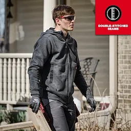 Milwaukee M250B, GRIDIRON™ Full-Zip Hoodie Black - S - Image 11