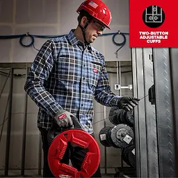 Milwaukee M250G, GRIDIRON™ Full-Zip Hoodie Gray - S - Image 9