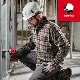 Milwaukee M551G, GRIDIRON™ Flannel Shirt Gray - XL - Image 4