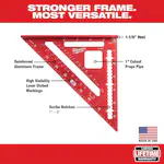 Milwaukee MLSQ070P, 7" Rafter Square and 4-1/2 " Trim Square Set - Image 3