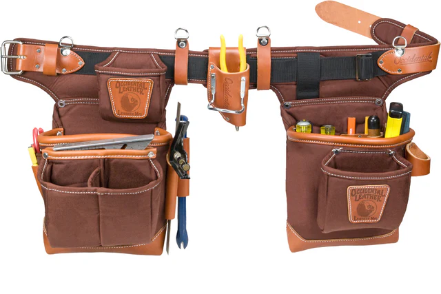 Occidental Leather 9855, Adjust-to-Fit™ FatLip™ Tool Bag Set - Cafe - Image 2