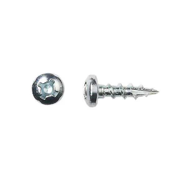 Phoenix SC08058PQD17Z, #8 X 5/8" Pan Quad Deep Thread Screw Type 17 Zinc (12,000/Box) - Image 2