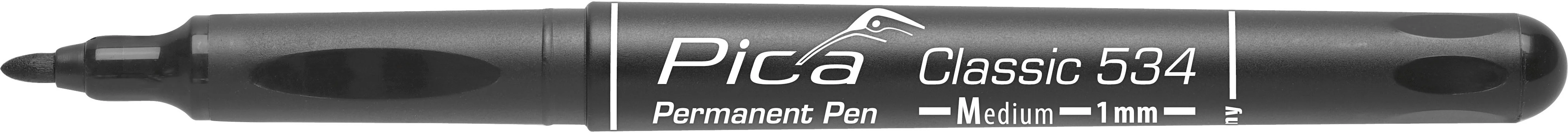 Pica 534/46, Permanent-Pen 'M' black, round tip, 1,0mm - Image 2