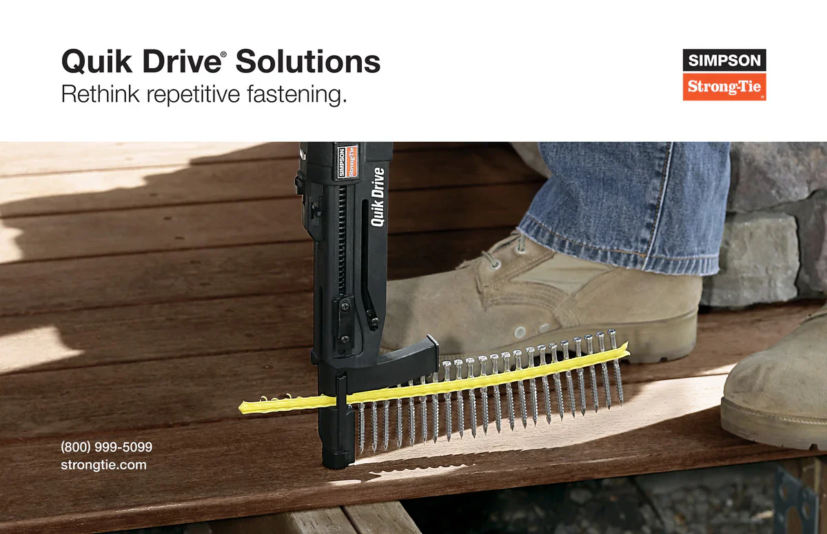 Quik Drive PRO300SG2DCXB2K, Cordless PRO300SG2 Decking System (Tool Only) - Image 2