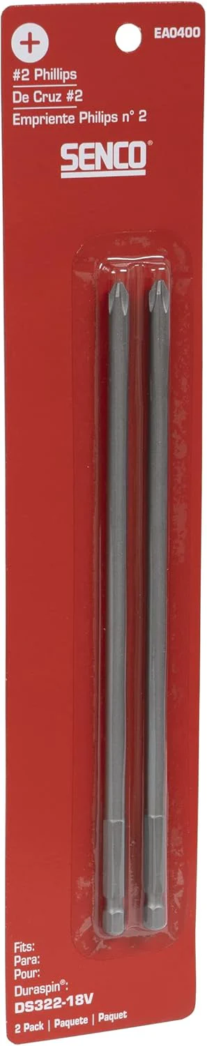 Senco EA0400, #2 Phillips Bits for DuraSpin Auto-Feed Screw Systems (2 Pack) - Image 2
