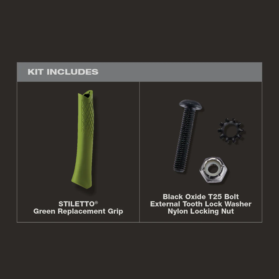Stiletto TBRG-G, STILETTO® Green Replacement Grip - Image 2