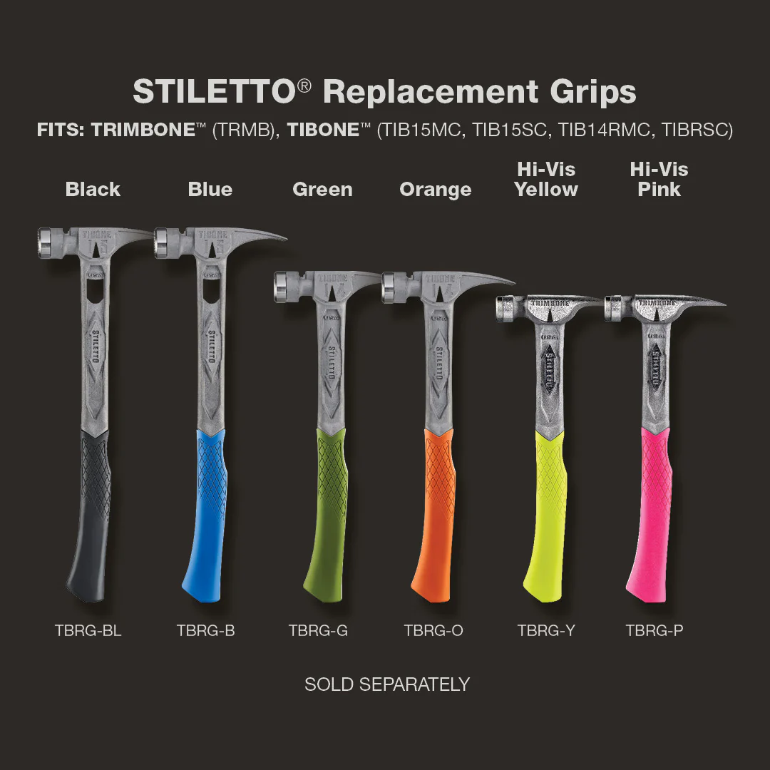 Stiletto TBRG-G, STILETTO® Green Replacement Grip - Image 4