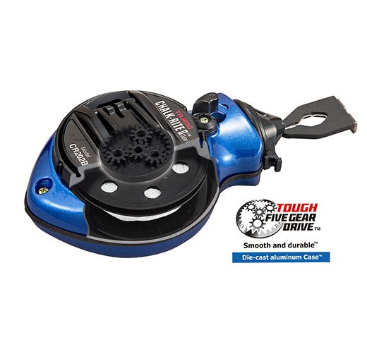 Tajima CR202B-P, Chalk-Rite® II Ultra-Thin. 0.5 mm chalk snap-line, blue Micro Chalk, metallic blue - Image 4